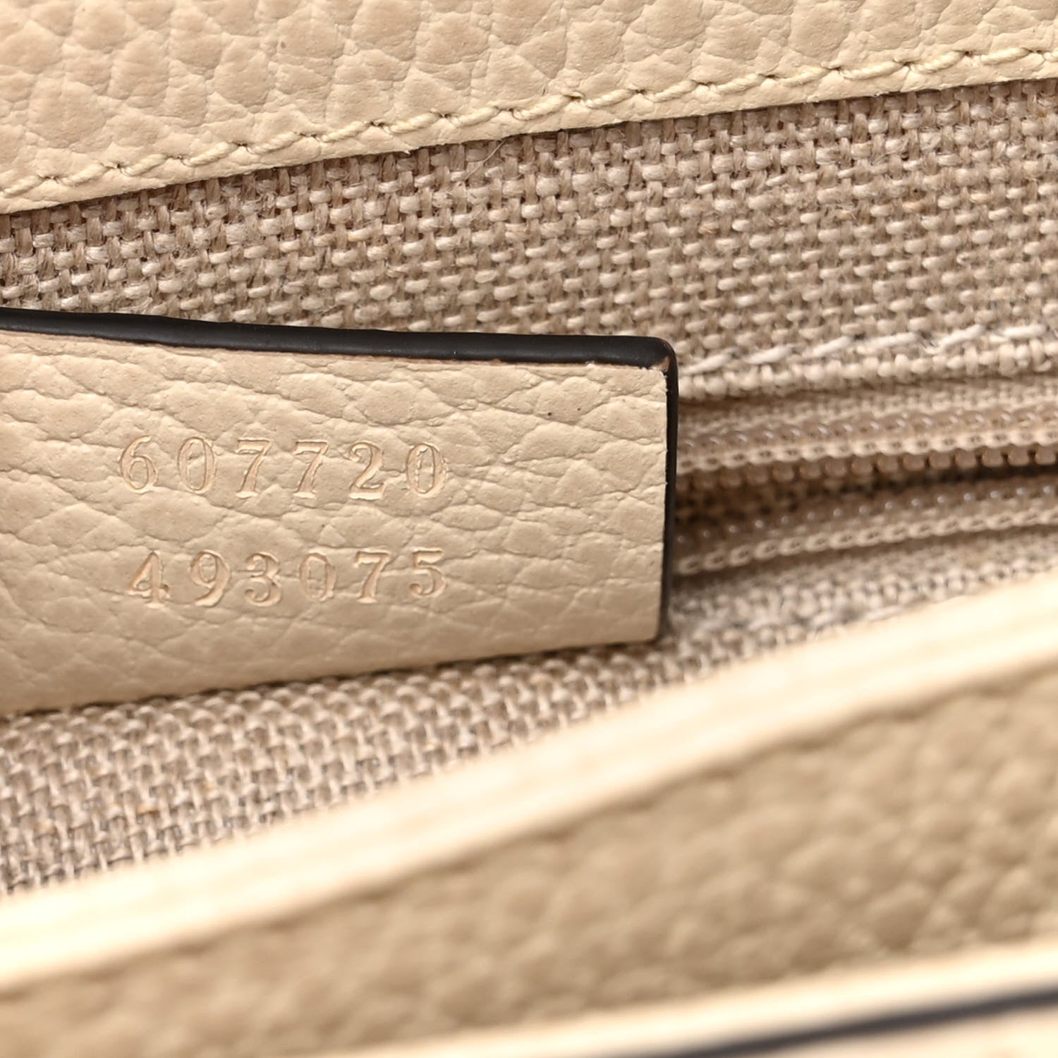 Gucci Dollar Calfskin Interlocking G Crossbody Bag Mystic White 7 of 12