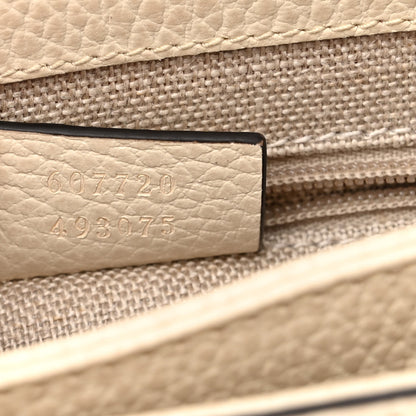 Gucci Dollar Calfskin Interlocking G Crossbody Bag Mystic White 7 of 12