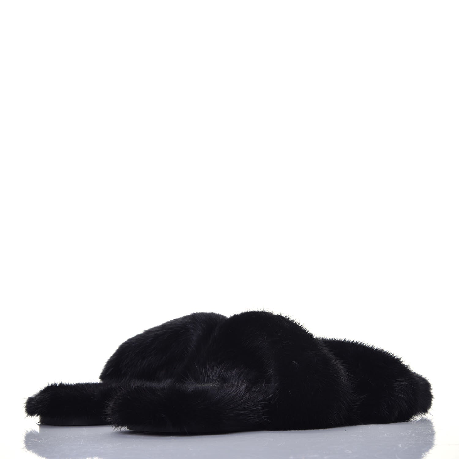 Saint Laurent Mink Bleach Slides 38 Black 4 of 7