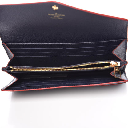 Louis Vuitton Empreinte Sarah Wallet NM Marine Rouge 5 of 8
