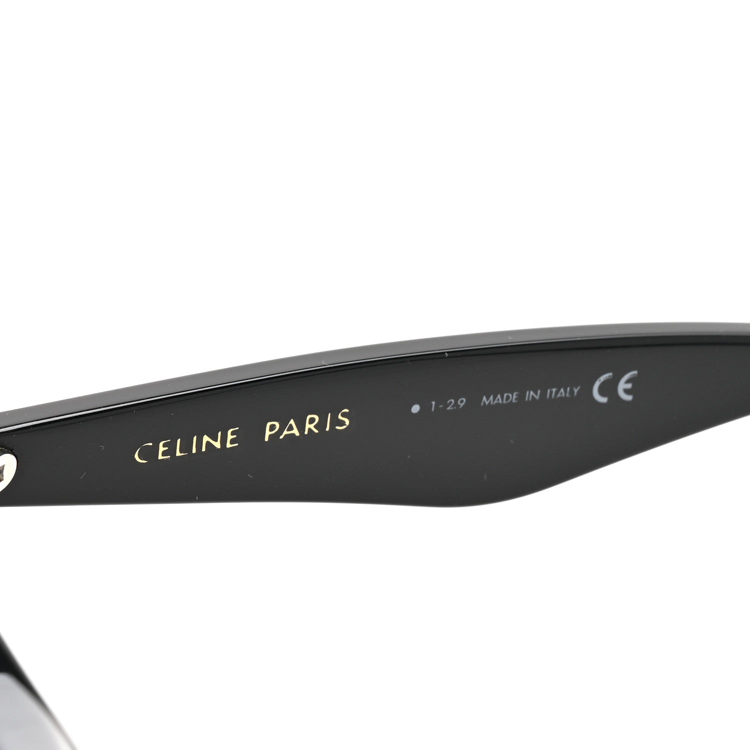 Celine Cat Eye Sunglasses CL4019IN Black 6 of 6