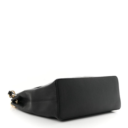 Gucci Pebbled Calfskin Large Soho Hobo Black 4 of 10