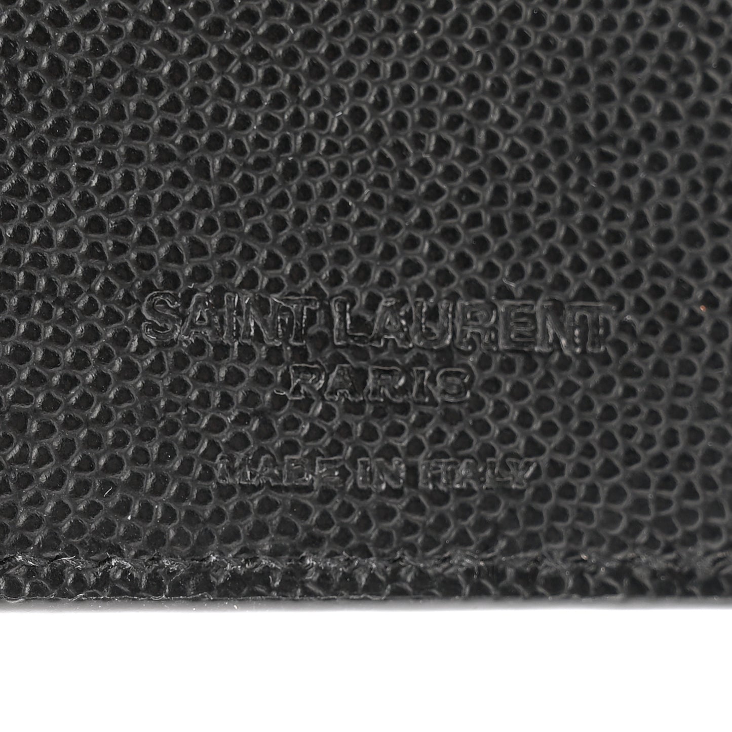 Grain De Poudre Bill Clip Card Case Black