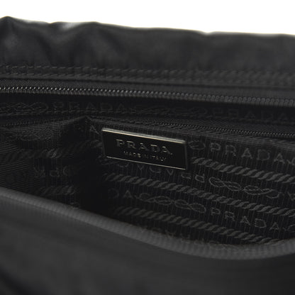 Prada Nylon Vela Messenger Bag Black 8 of 9