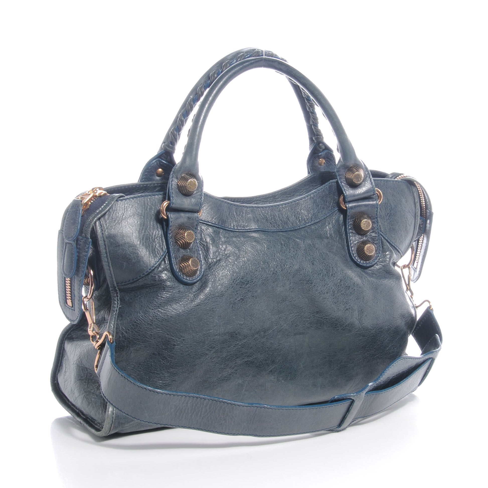 Balenciaga Agneau Giant 21 Rose Gold Hardware City Canard 3 of 7