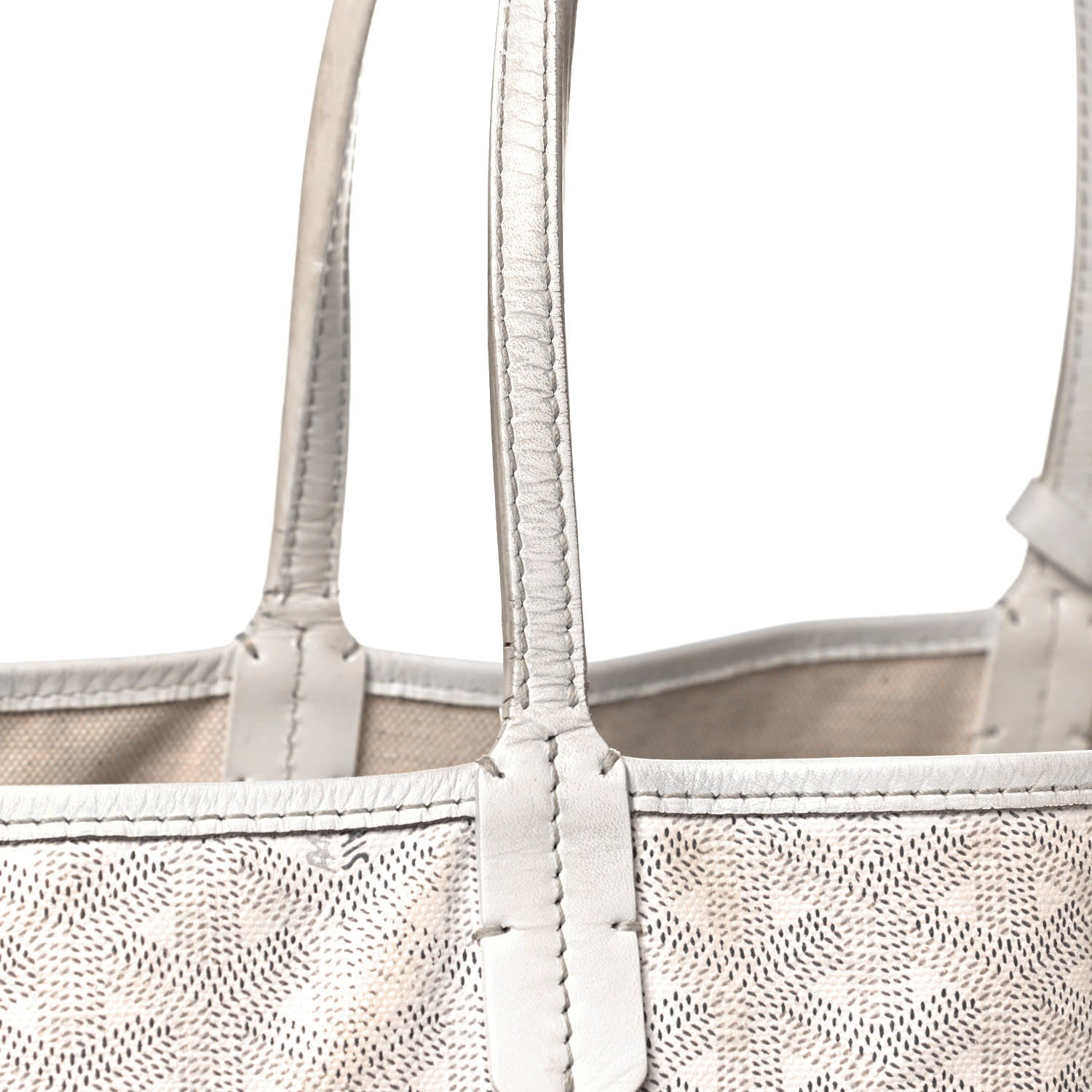 Goyard Goyardine Saint Louis PM White 15 of 15