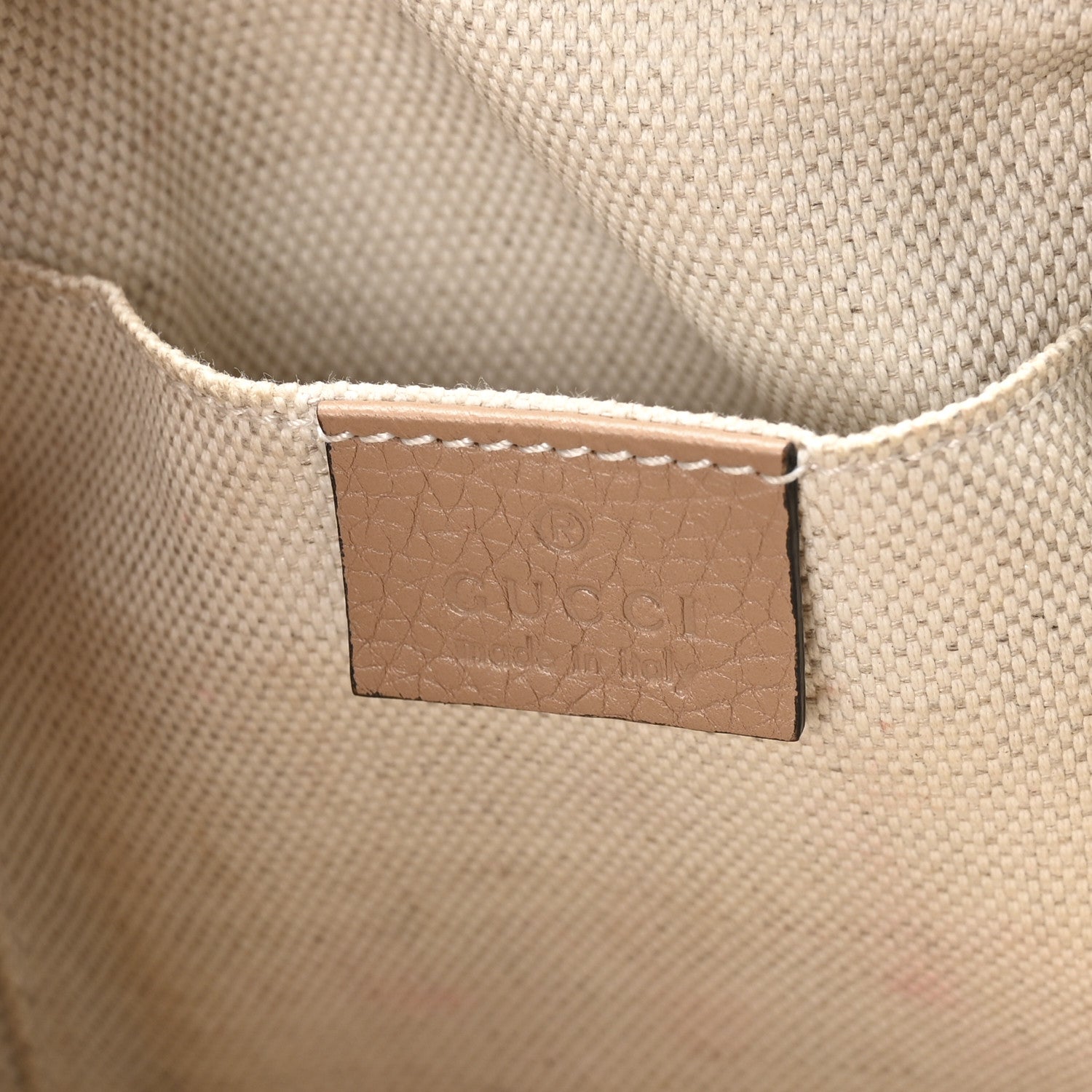 Gucci Pebbled Calfskin Small Soho Disco Bag Rose Beige 6 of 11