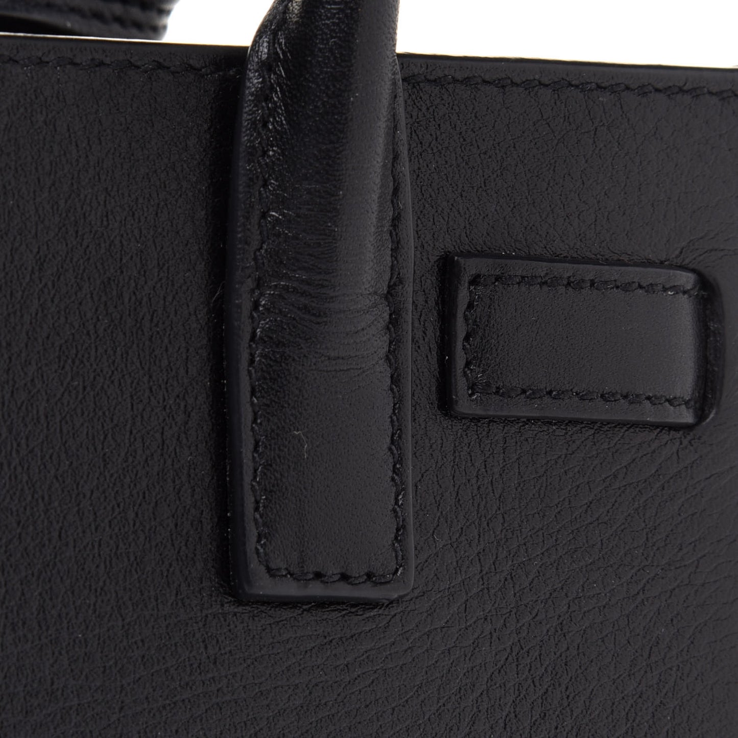 Calfskin Toy Sac De Jour Black