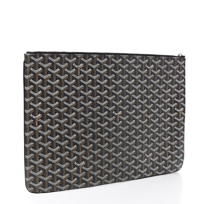 Goyard Goyardine Senat Pochette GM Black 2 of 5
