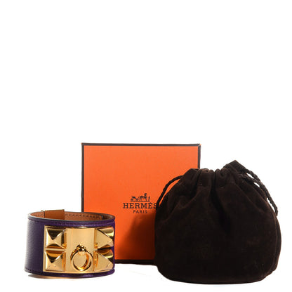 Hermes Swift Collier De Chien CDC Bracelet Small Ultraviolet 8 of 8