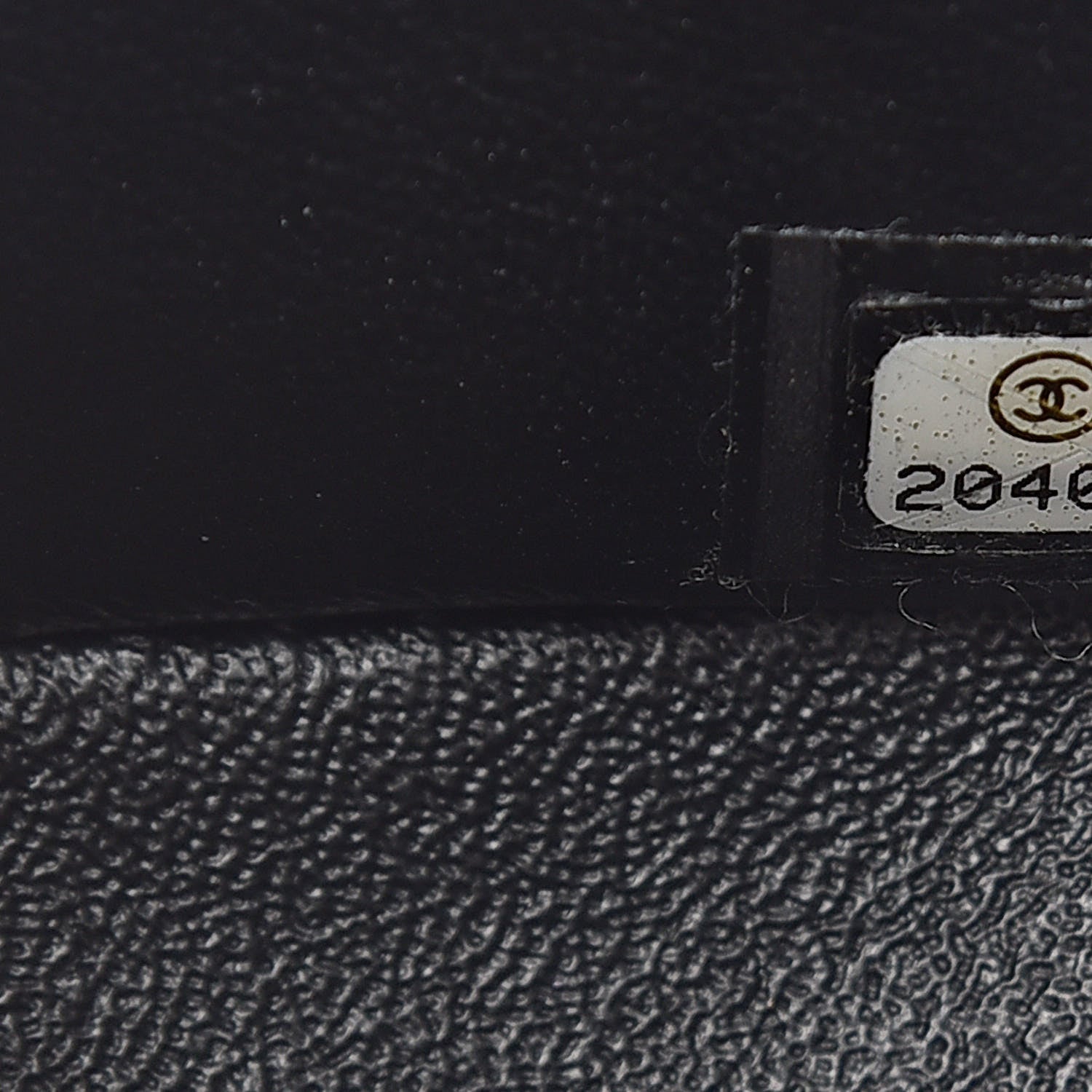 Chanel Metallic Caviar Quilted Mini Square Flap Black 7 of 10