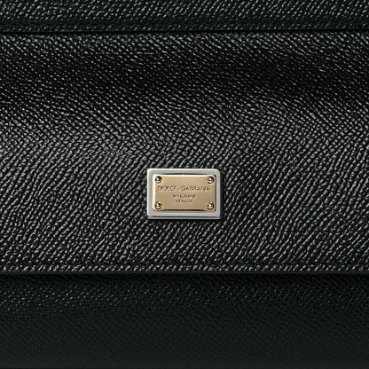 Dolce & Gabbana Dauphine Small Miss Sicily Satchel Black 7 of 9