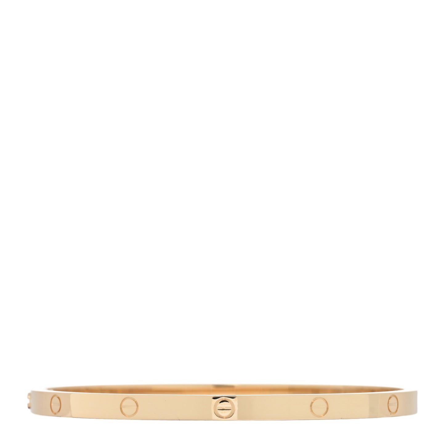 18K Yellow Gold Small LOVE Bracelet 16