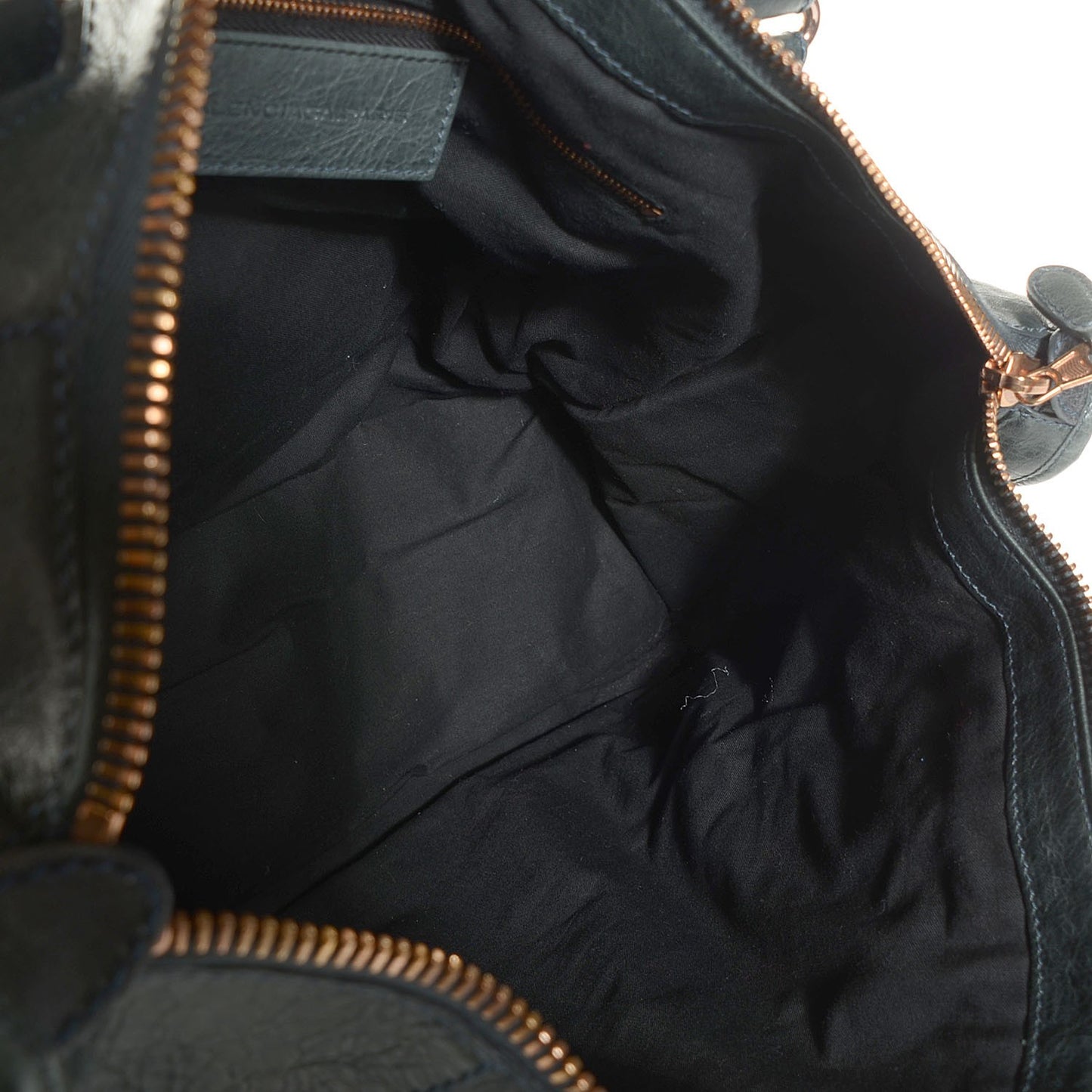 Agneau Giant 21 Rose Gold Hardware Work Anthracite