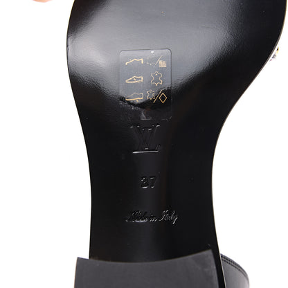 Louis Vuitton Passenger Sandals 37 Black 7 of 8