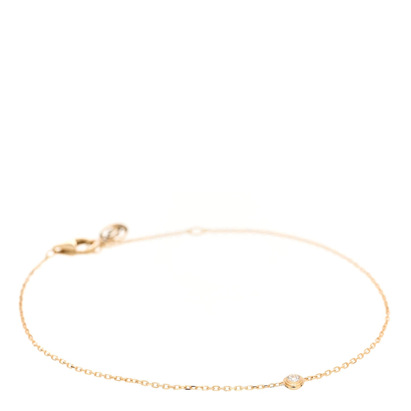 18K Yellow Gold Diamond XS D'Amour Bracelet