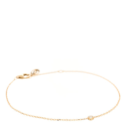 Cartier 18K Yellow Gold Diamond XS D'Amour Bracelet 1 of 5