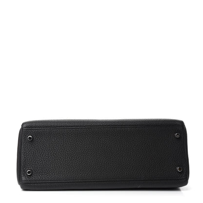 Hermes Togo Kelly Retourne 32 Black 6 of 39