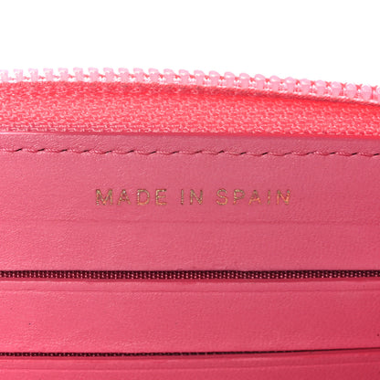 Chanel Lambskin Quilted Small Boy Zip Around Wallet Pink 7 of 8