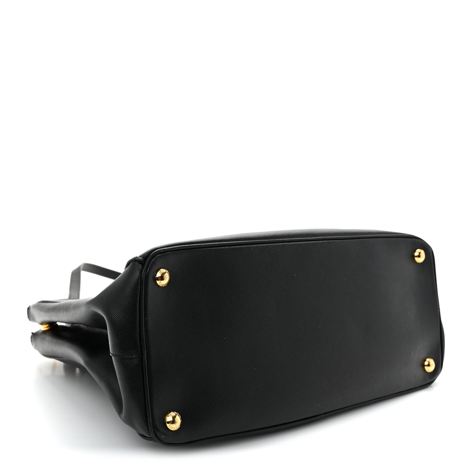 Prada Saffiano Medium Galleria Double Zip Tote Black 4 of 11