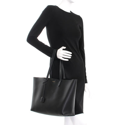 Saint Laurent Calfskin Large Shopping Tote Black 2 of 11