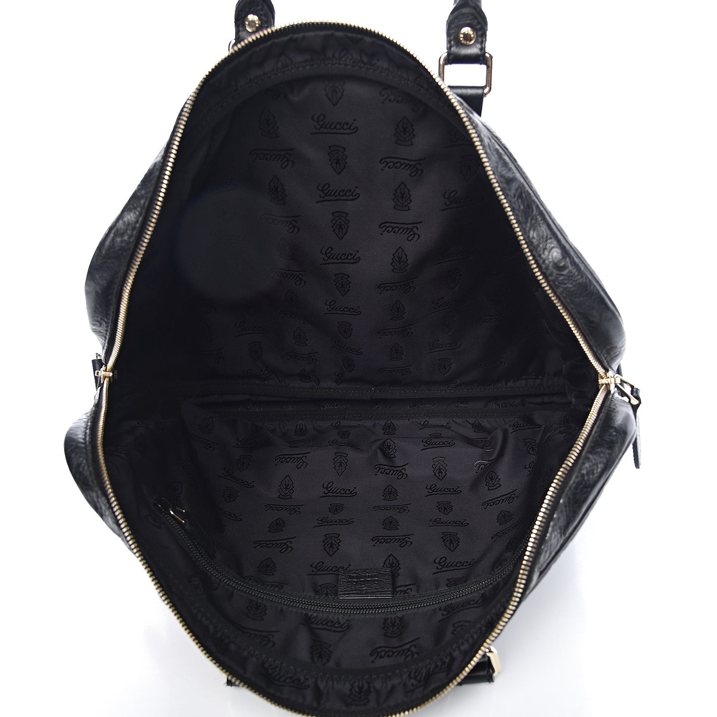 Guccissima Medium Briefcase Black