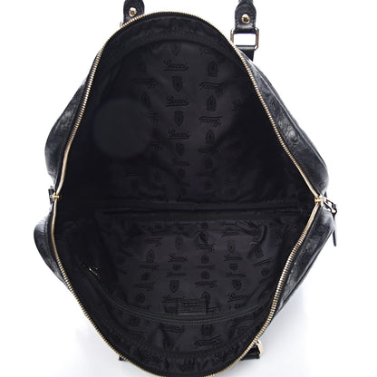 Gucci Guccissima Medium Briefcase Black 5 of 10