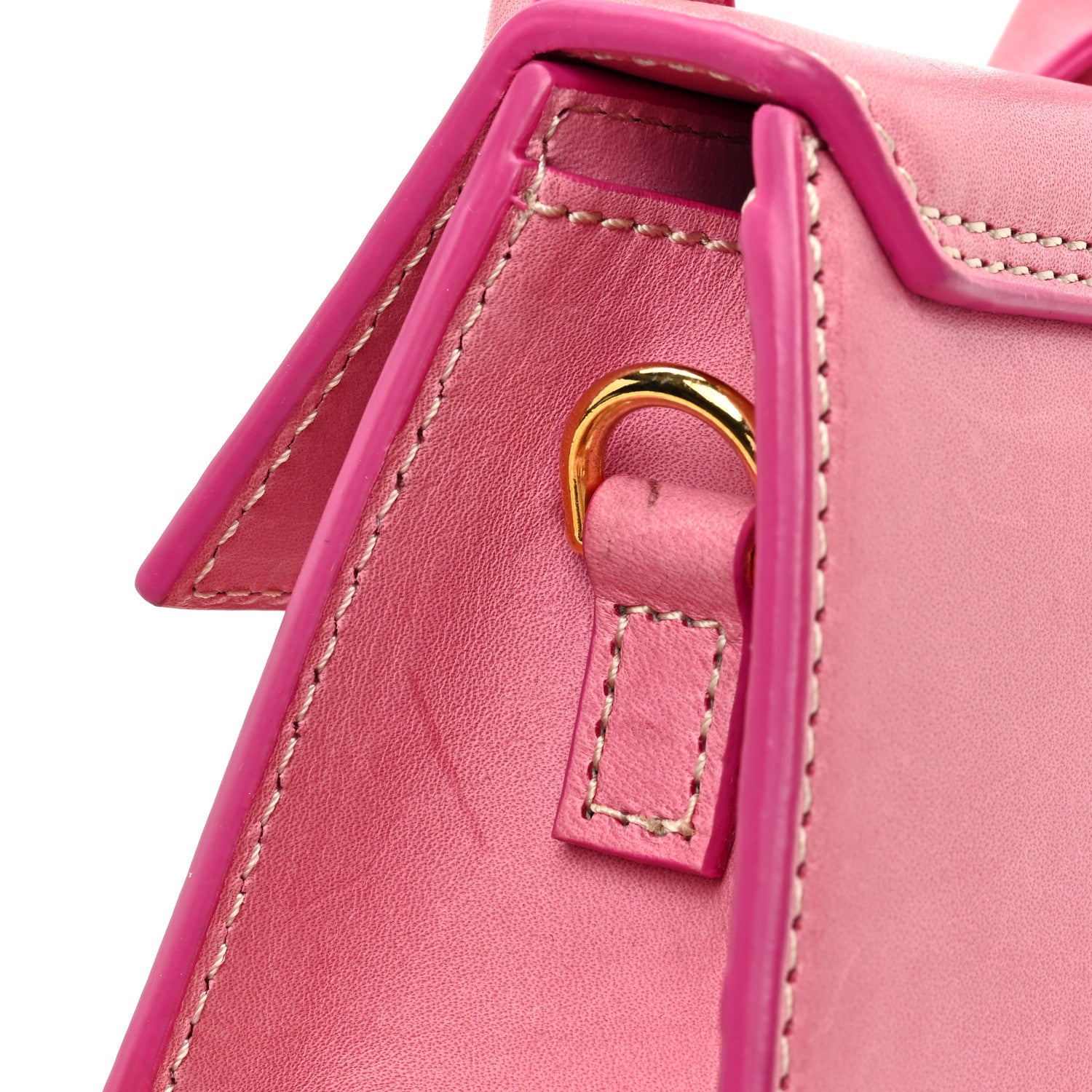 Jacquemus Nubuck Le Chiquito Moyen Pink 12 of 14