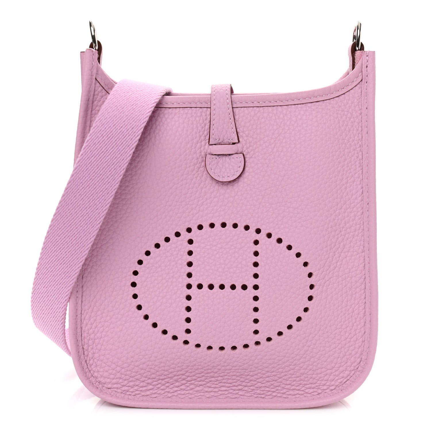 Hermes Taurillon Clemence Evelyne TPM Mauve Sylvestre 1 of 10