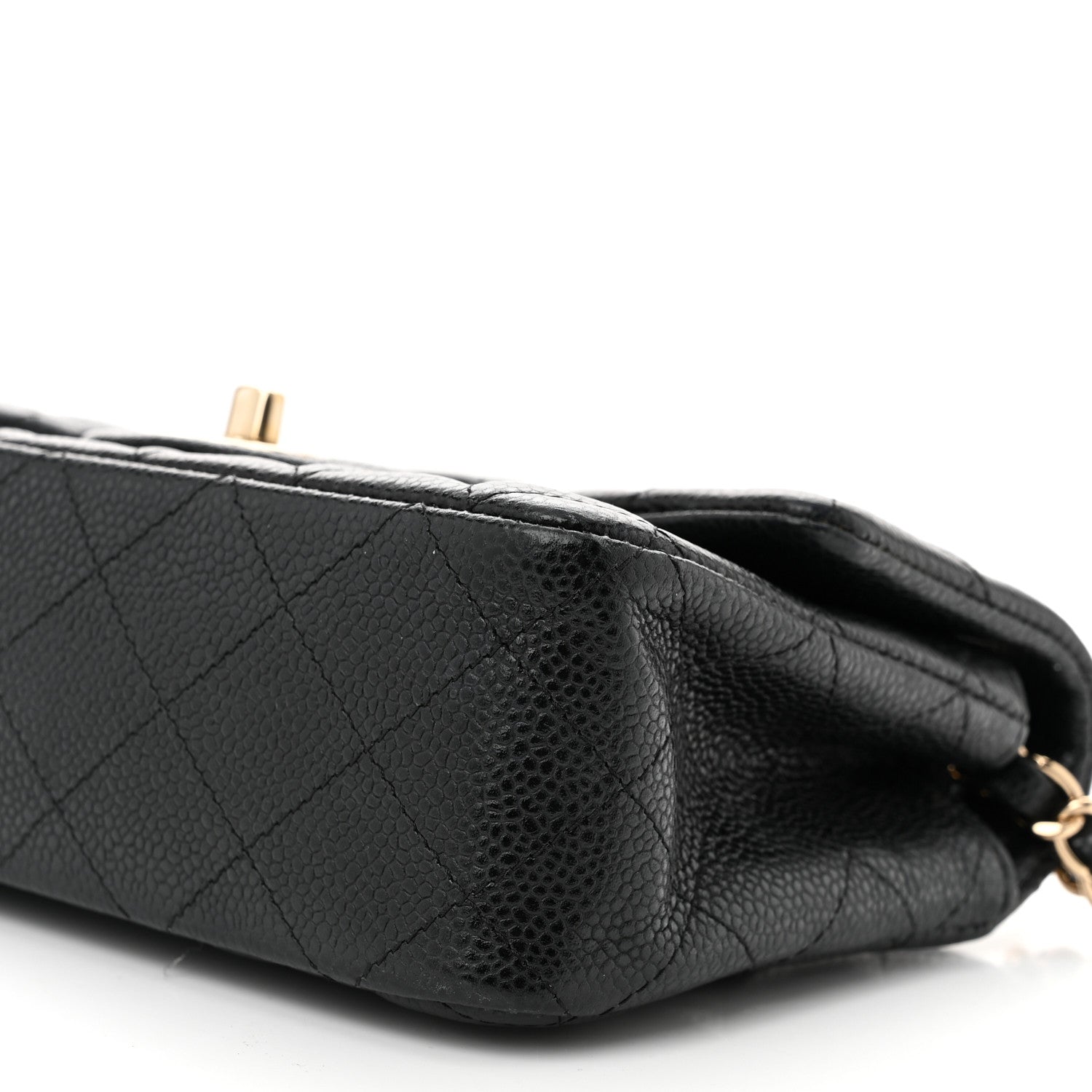 Chanel Caviar Quilted Mini Rectangular Flap Black 10 of 11