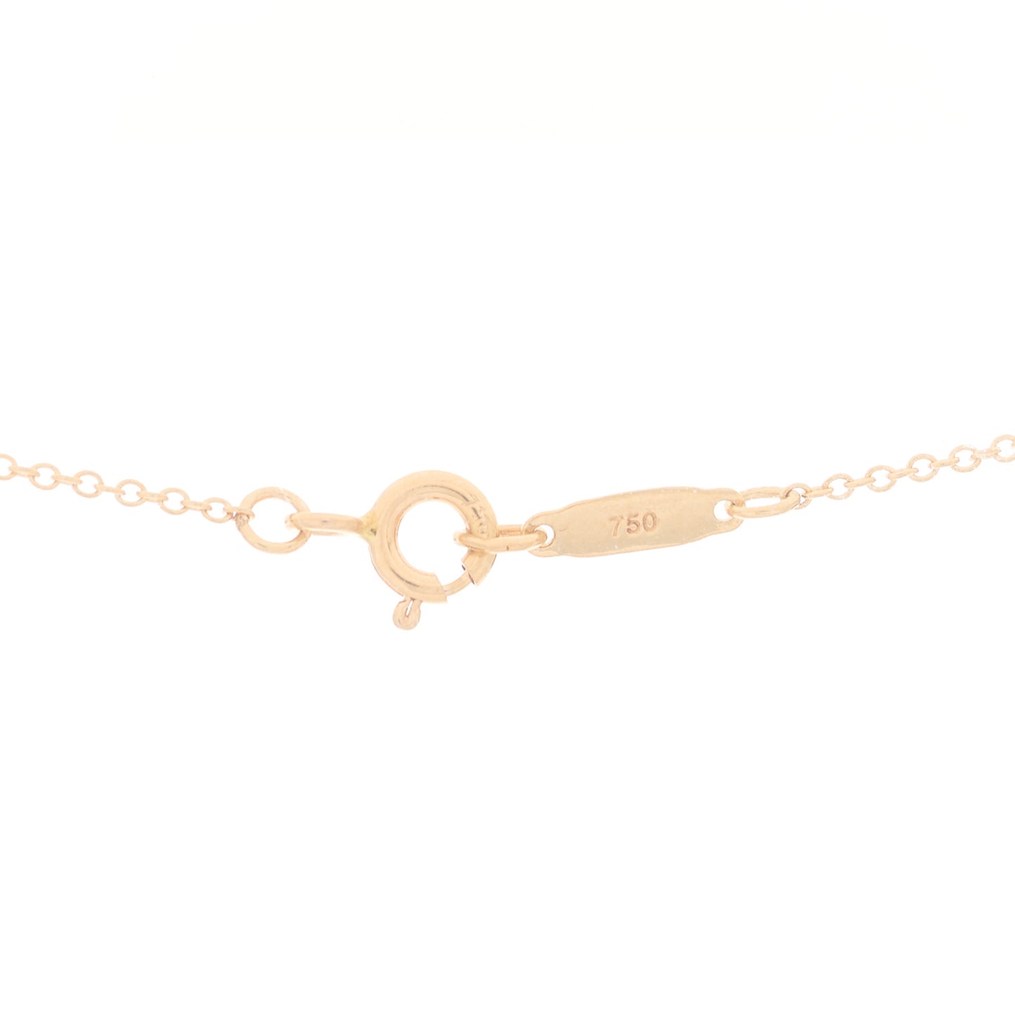 18K Rose Gold Mini Bow Pendant Necklace