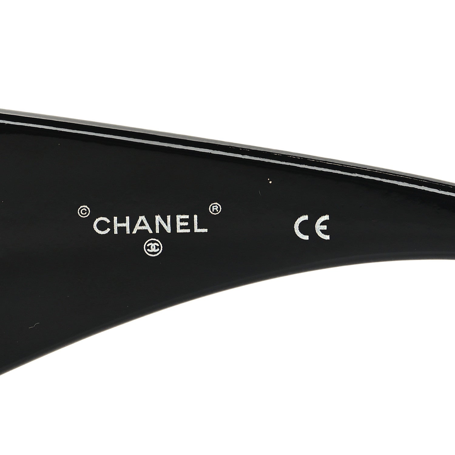 Chanel Acetate Shield Runway 71217 Sunglasses Black 5 of 10