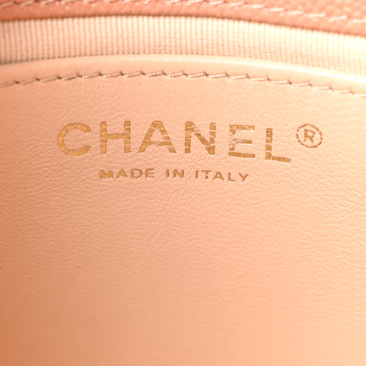 Chanel Caviar Quilted Small Wavy CC Hobo Coral 6 of 10