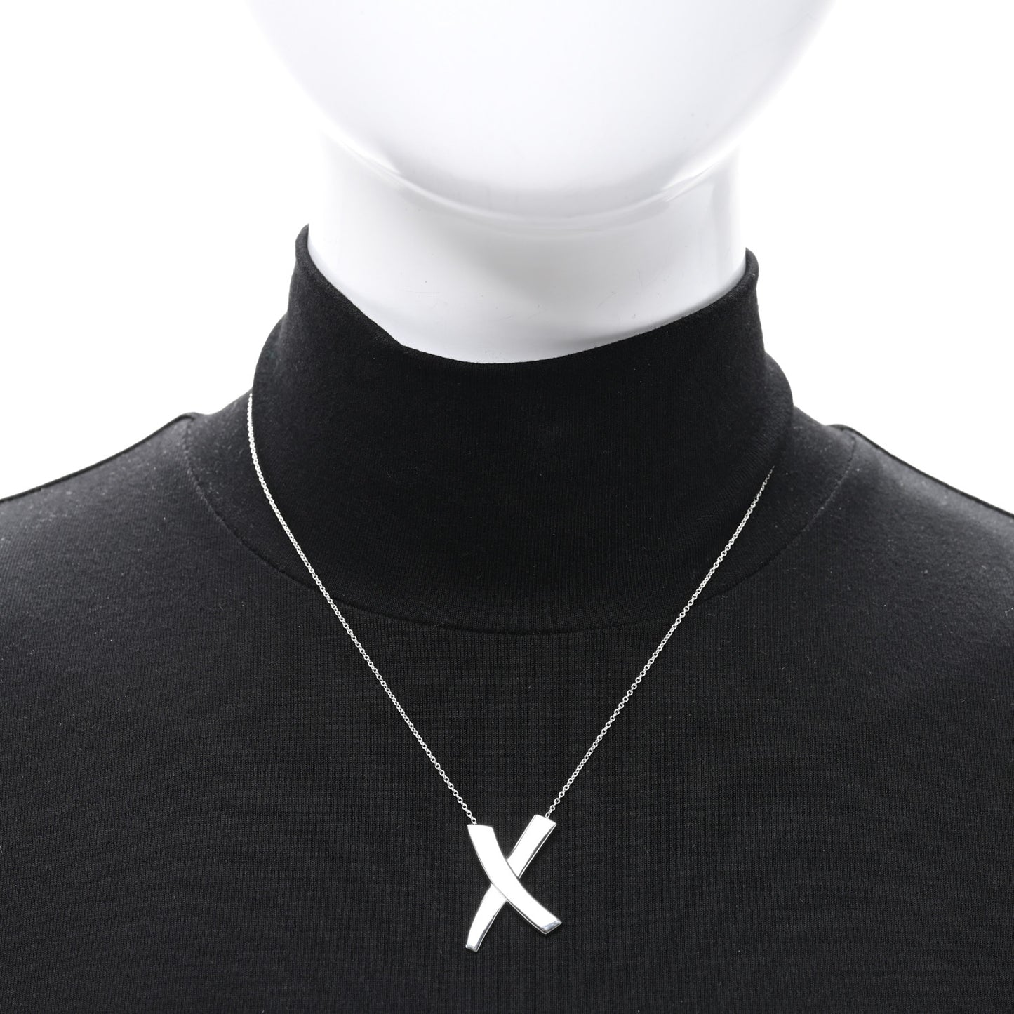 Sterling Silver Paloma Picasso Graffiti X Pendant Necklace