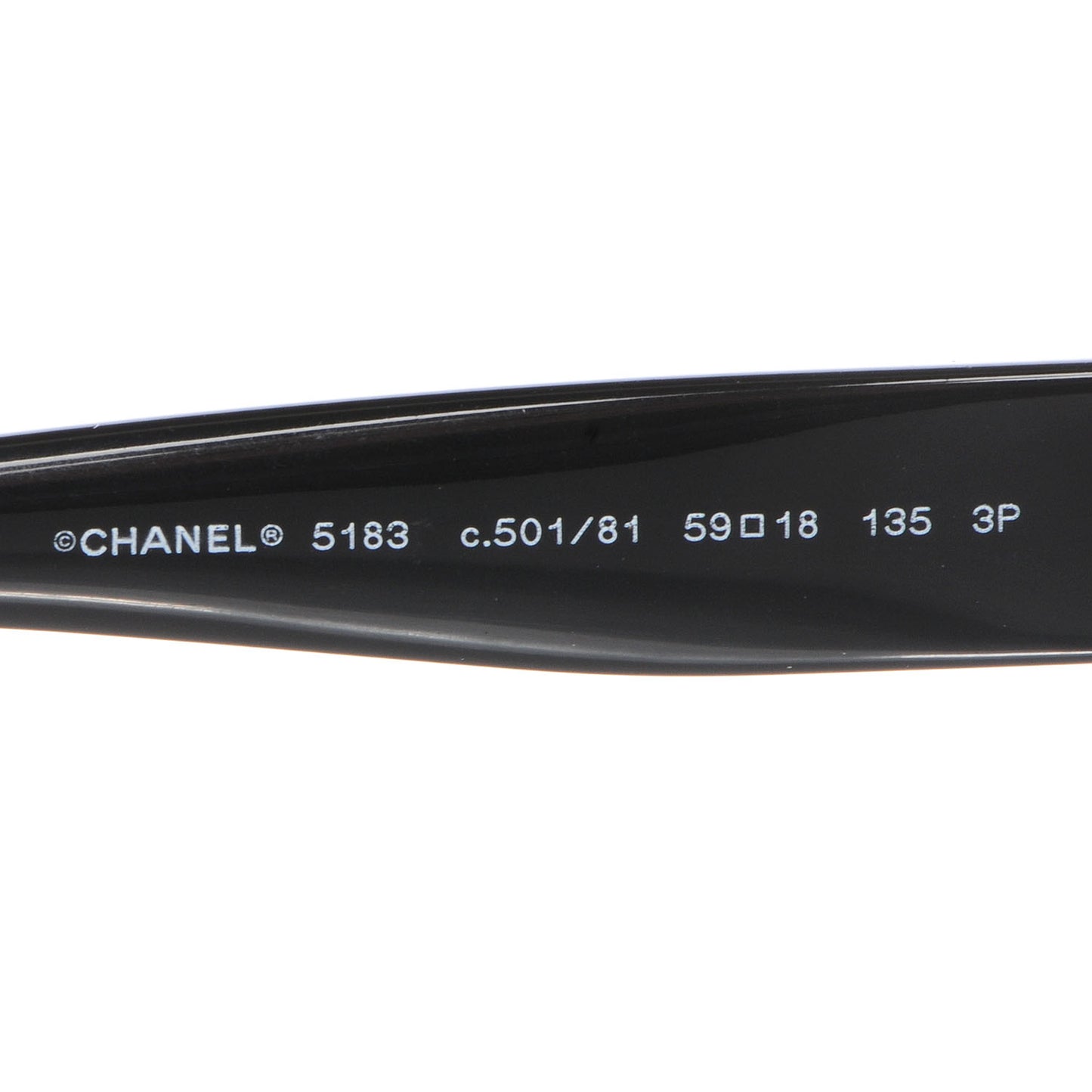 CC Logo Sunglasses 5183 Black