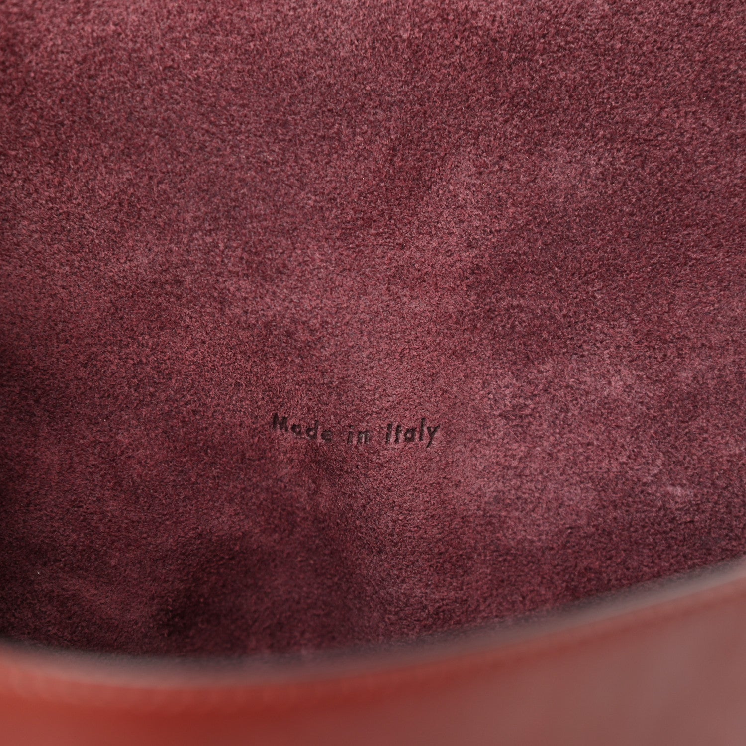 Celine Natural Calfskin Trotteur Messenger Bag Burgundy 5 of 10