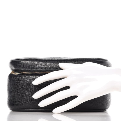 Chanel Caviar Vanity Cosmetic Case Black 2 of 16
