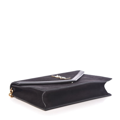 Saint Laurent Suede Calfskin Monogram Le Sept Chain Bag Black 4 of 9