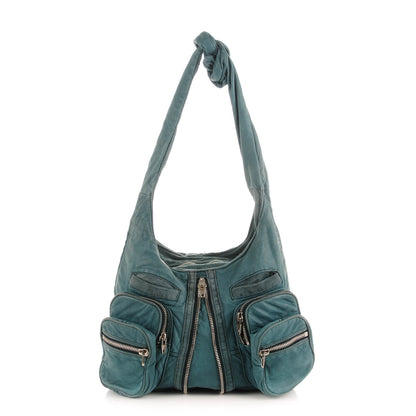 Alexander Wang Washed Lambskin Donna Hobo Emerald 1 of 6