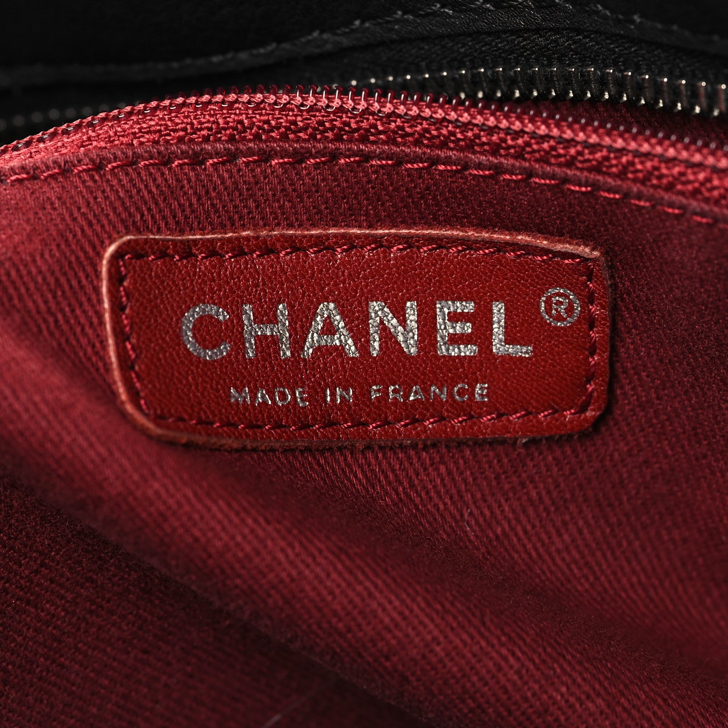 Chanel Caviar Large CC Tuck Tote Black 6 of 11