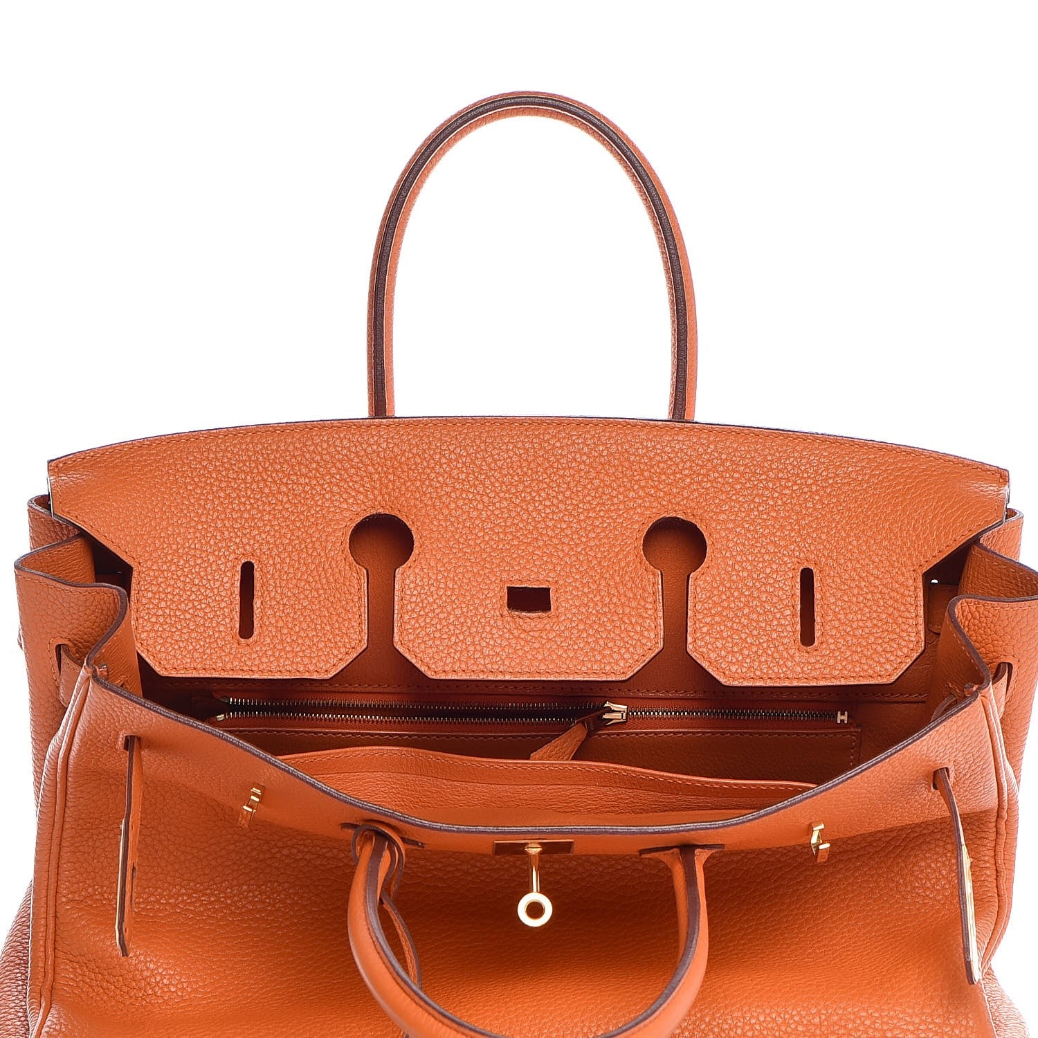 Hermes Togo Birkin 35 Orange 8 of 37