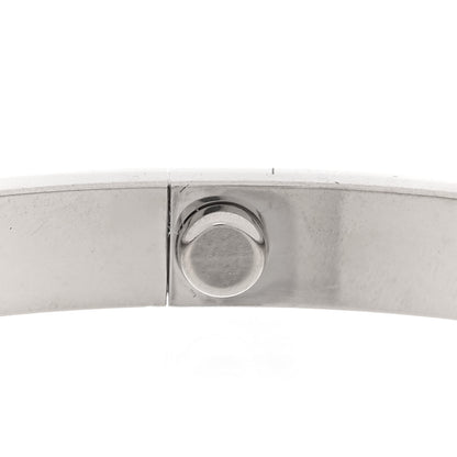 Cartier 18K White Gold Medium LOVE Bracelet 18 4 of 7