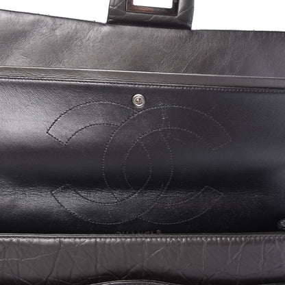 Chanel Metallic Aged Calfskin Quilted 2.55 Reissue 227 Flap Silver 9 of 10
