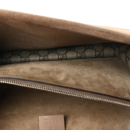 Gucci GG Supreme Monogram Small Dionysus Shoulder Bag Taupe 7 of 13