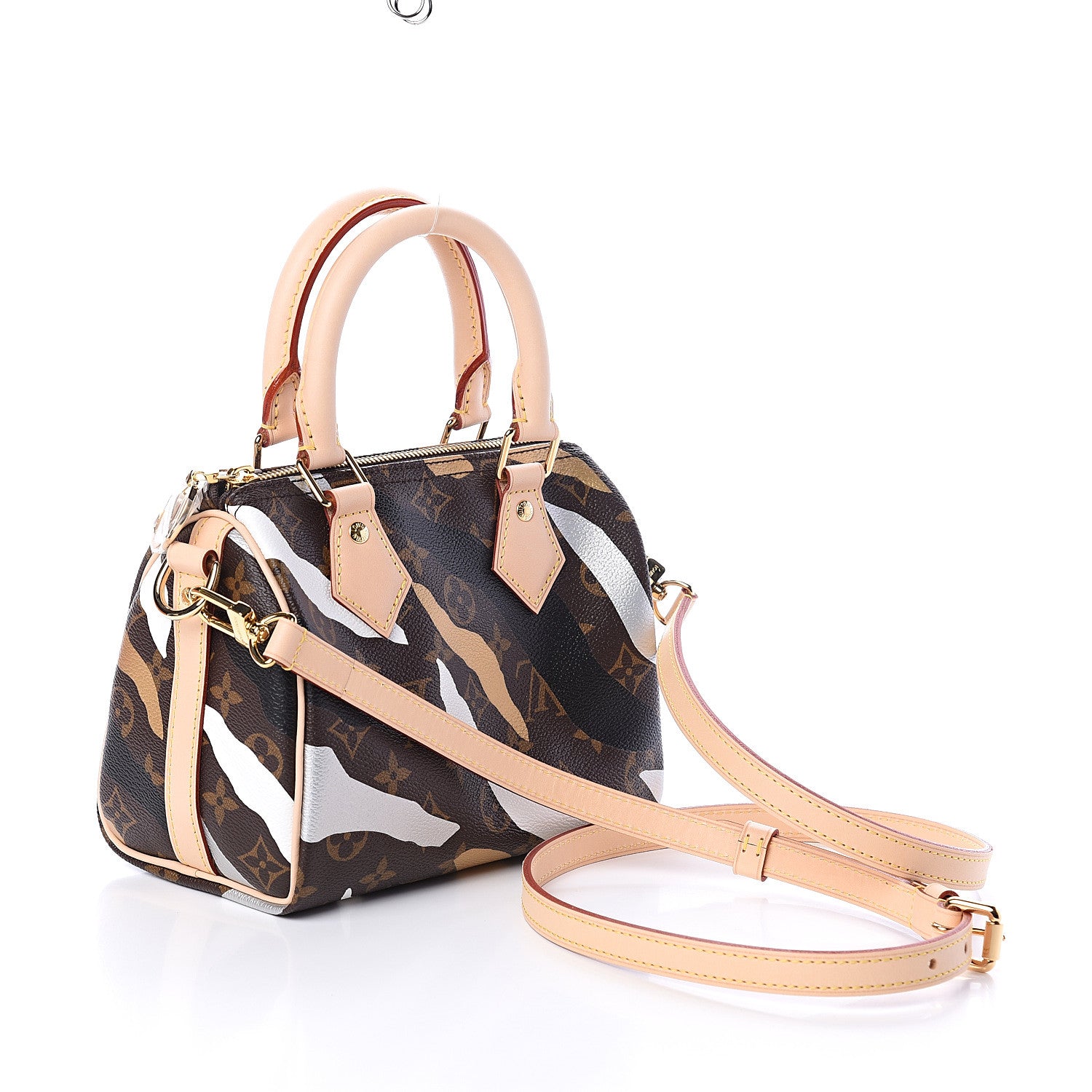 Louis Vuitton X LOL Monogram Speedy BB Gold Silver 2 of 9