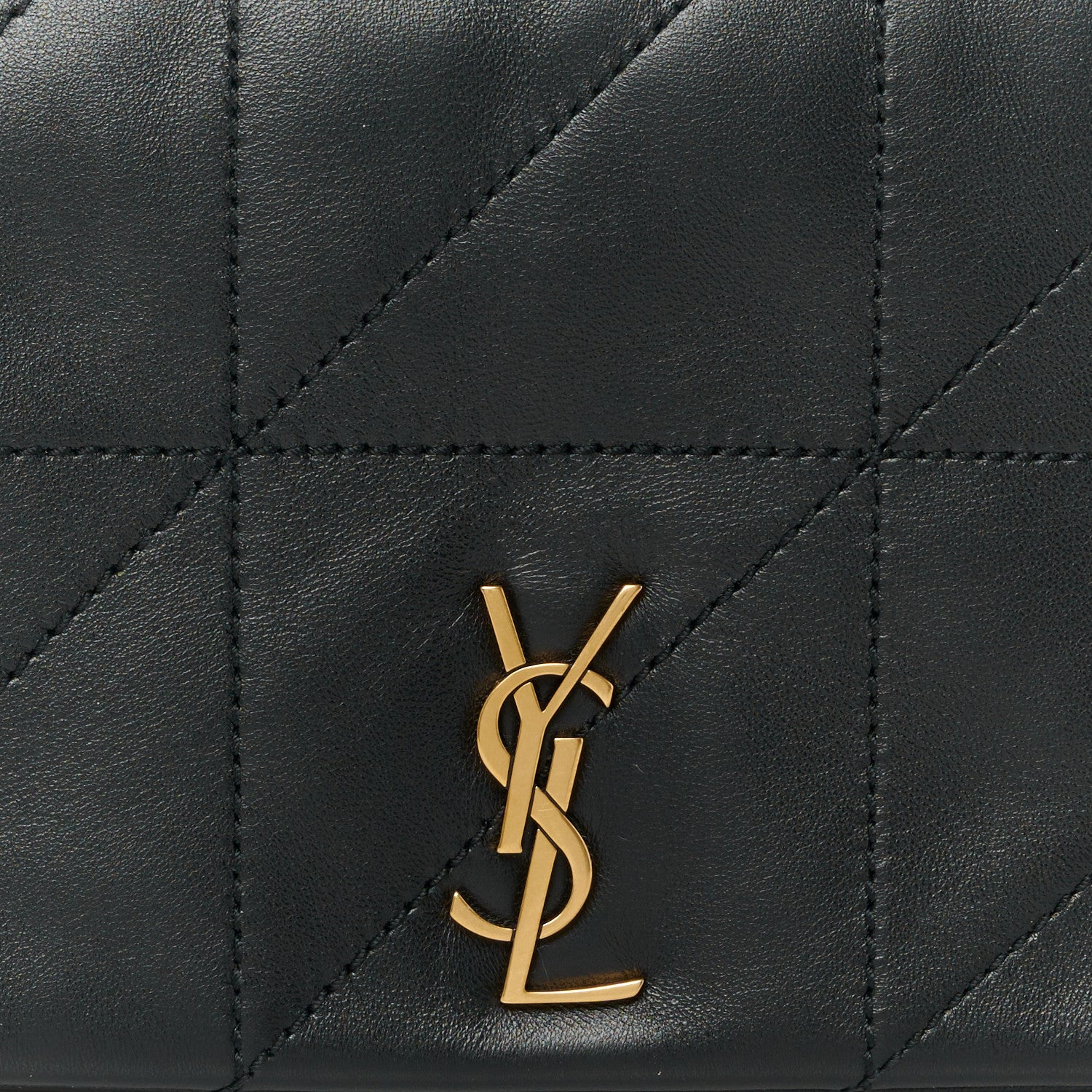 Saint Laurent Lambskin Matelasse Monogram Mini Jamie 4.3 Black 9 of 11