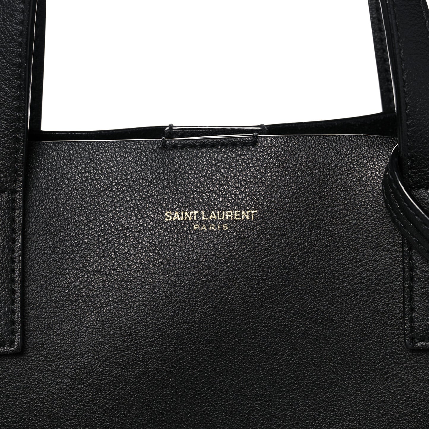 Calfskin Toy Shopping Tote Black