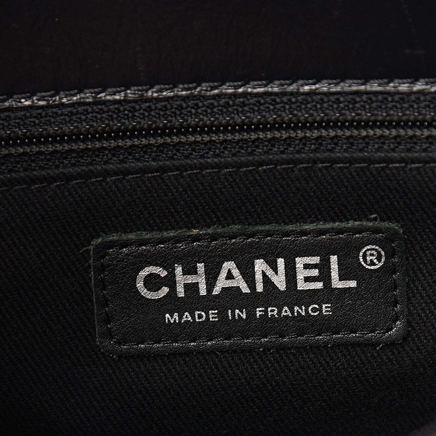 Chanel Shiny Crumpled Calfskin Quilted Medium Lady Pearly Flap Black 5 of 11