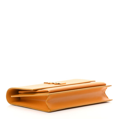 Saint Laurent Calfskin Medium Monogram Sunset Cheddar 4 of 19
