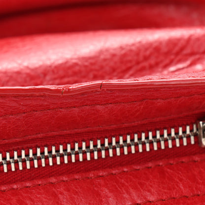 Balenciaga Agneau Giant 12 Silver Hardware Mini City Rouge Cardinal 16 of 21